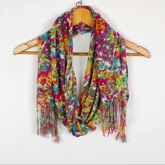 D&Y Accessories - D&Y floral print scarf